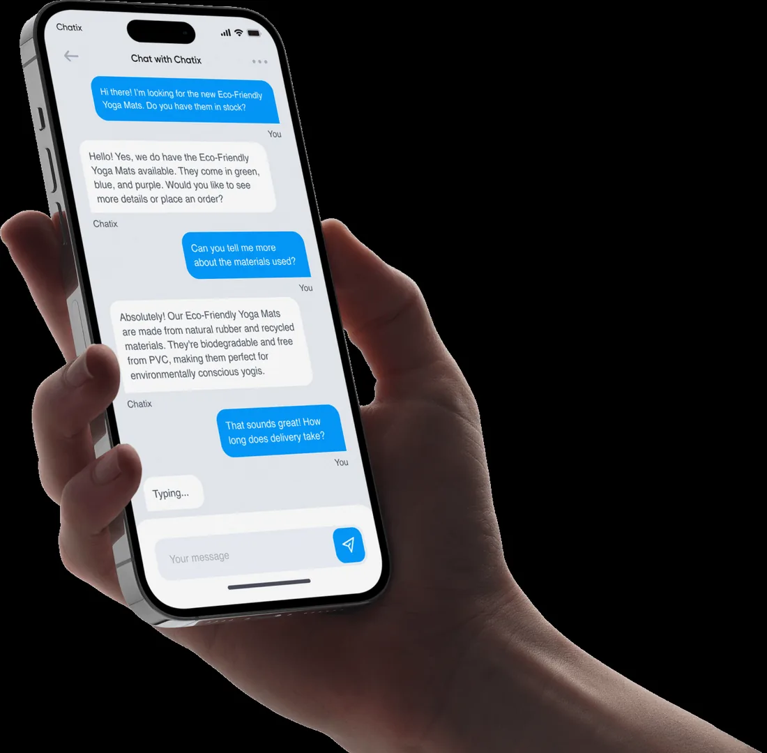 Інтерфейс AI-платформи для комунікації з клієнтами